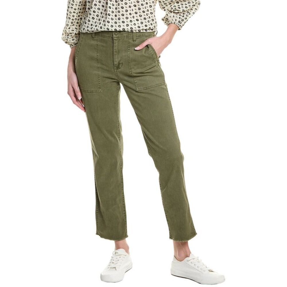 Madewell Womens  Utility Slim Leg Pant, Green